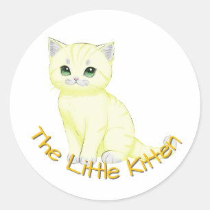 Customizable Nursery Classic Round Sticker