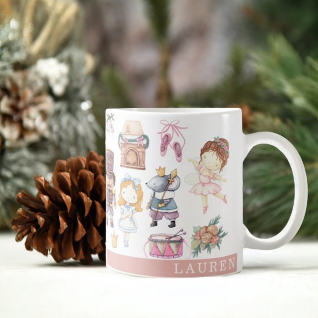 Customizable Nutcracker Ballet Christmas Mug (Creator Uploaded)