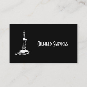 Customizable Oilfield Business Card