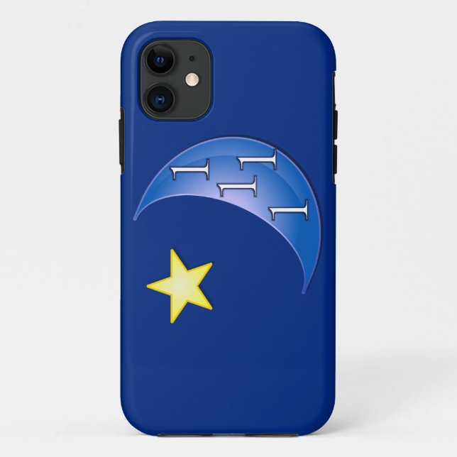 Customizable Once in a Blue Moon Case-Mate iPhone Case (Back)