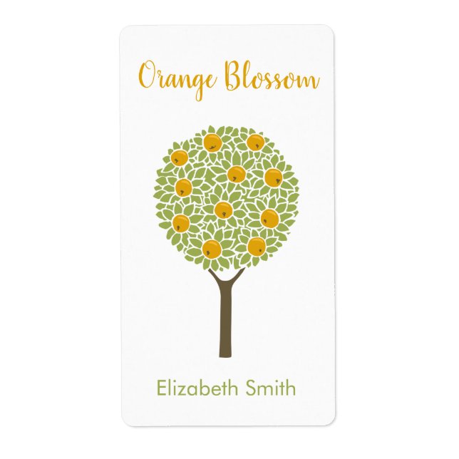 Customizable Orange Tree (Front)