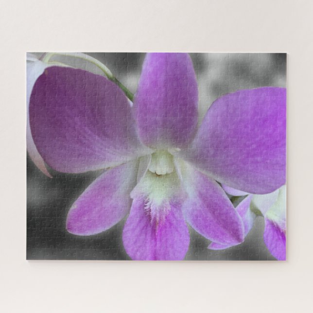 Customizable Orchid Flower Jigsaw Puzzle (Horizontal)