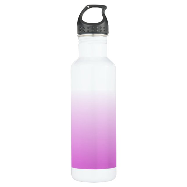 Customizable Orchid Ombre 710 Ml Water Bottle (Front)