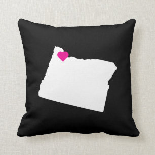 Customizable Oregon State Love Reversible Pillow