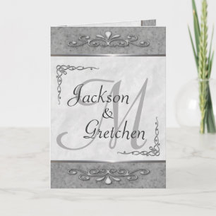 Customizable Ornate Wedding Invitations