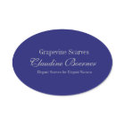 Customizable Oval Name Tag Badge Crafter Magnetic