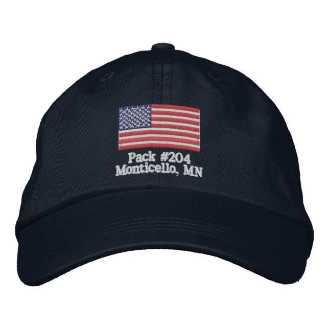 Customizable Pack Hat (Front)