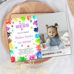 Customizable Painting Invite