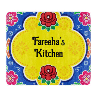 Customizable Pakistan Truck Art Glass Cutting Boar Board