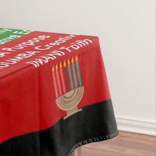 Customizable Pan African KWANZAA Tablecloth