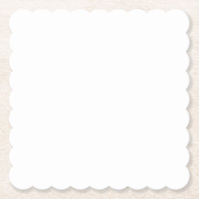Customizable Paper Coaster (Front)