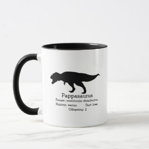 Customizable Pappasaurus Dad Mug