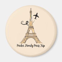 Customizable Paris Trip Chic Eiffel Tower