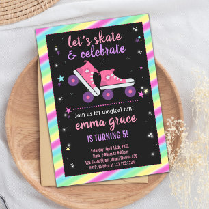 Customizable Party Invite for Girls