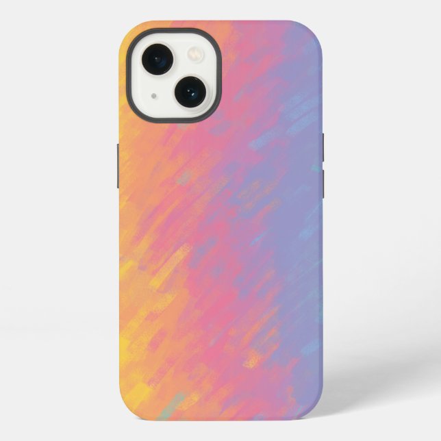 Customizable Pastel Gradient Phone Case (Back)