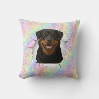Customizable Pastel Pet Pop-out Throw Pillow