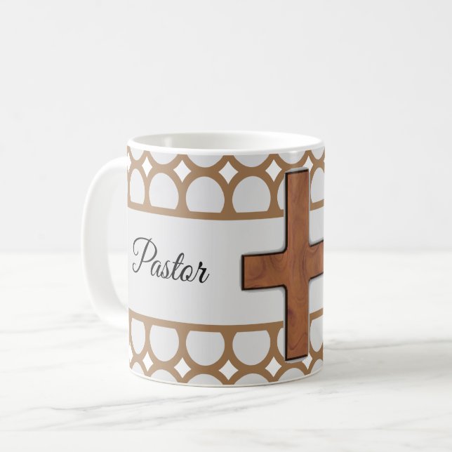 Customizable Pastor Appreciation Mug (Front Left)