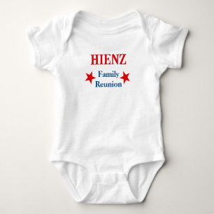 Customizable Patriotic Family Reunion Baby Bodysuit