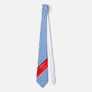 Customizable Patriotic Stars Tie