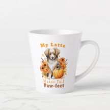 Customizable Paw-fect Autumn Dog 