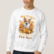 Customizable Paw-fect Autumn Dog Trixie