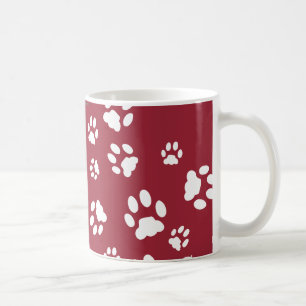 Customizable Paw Prints Coffee Mug