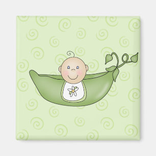 Customizable Pea in a Pod magnet