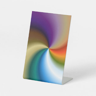 Customizable Pedestal Sign for Parties and Events