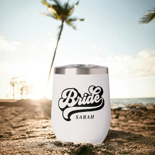 Customizable personal Bride and Babe Water Bottle