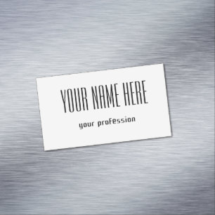 Customizable personal business card