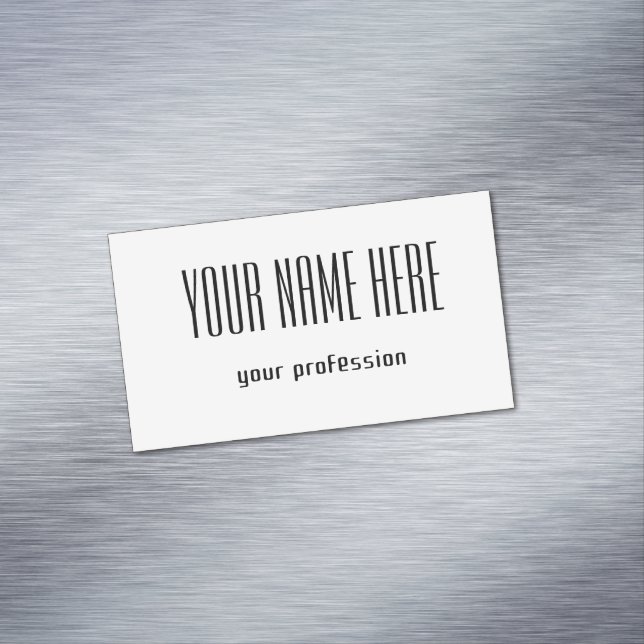 Customizable personal business card (In Situ)