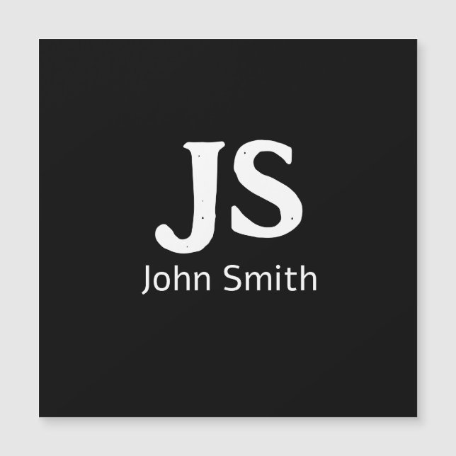 Customizable personal initials (Front)