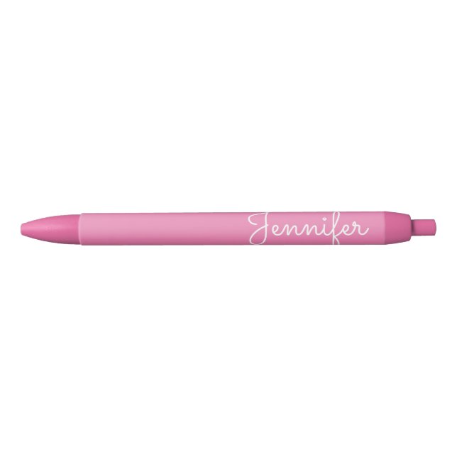Customizable personal name, Personal name Black Ink Pen (Front)