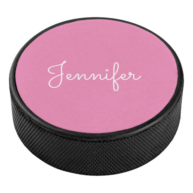 Customizable personal name, Personal name Hockey Puck (3/4)