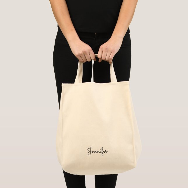Customizable personal name, Personal name Tote Bag (Front (Product))