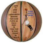 Customizable Personalized Basketball PHOTO, TEXT