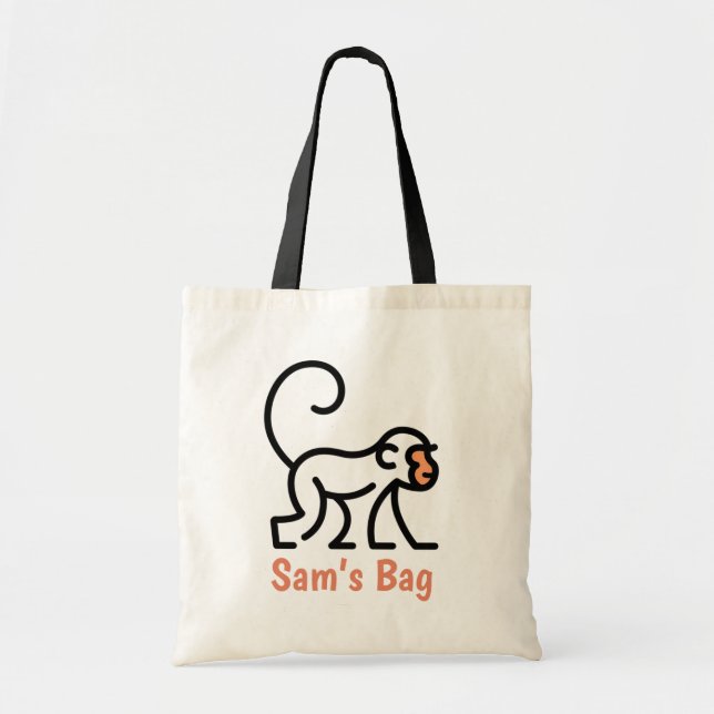 customizable personalized kids totes (Front)