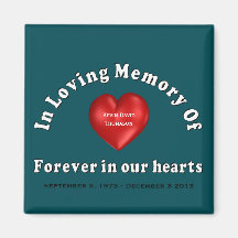 Customizable Personalized Memorial