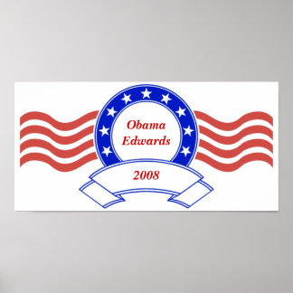 Customizable Personalized Poltical Banner Poster