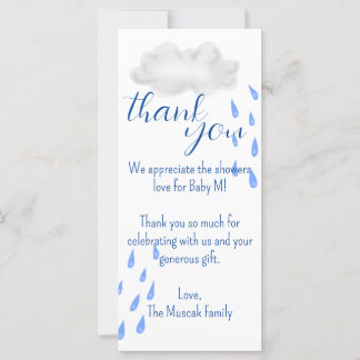 Customizable, Personalized Thank You Card