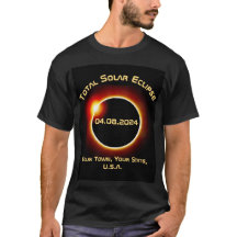 Customizable Personalized TOTAL SOLAR ECLIPSE 