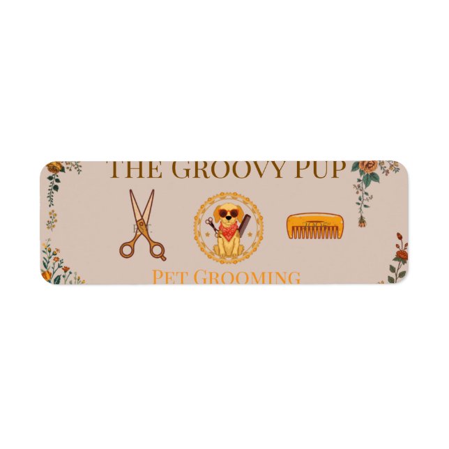 Customizable Pet Care Professional Card (Front)