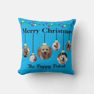 Customizable Pet Christmas Ornament Pillow
