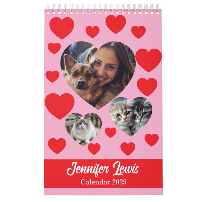 Customizable Pet Lover's Calendar (Cover)