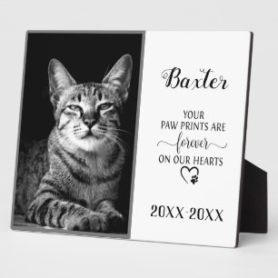 Customizable Pet Memorial Photo Plaque