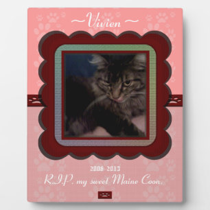 Customizable Pet Memorial Plaque
