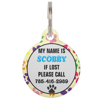 Customizable Pet Tag