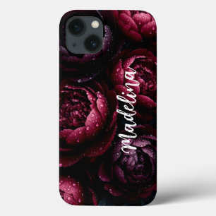 Customizable phone case single colour add your nam