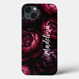 Customizable phone case single colour add your nam