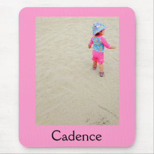 Customizable Photo and Name mouse pad